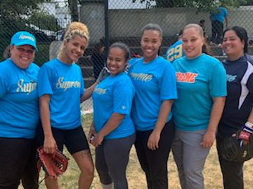 2020 NYC EMS SUNDAY FALL COED TEAM 
“ SUPREME “ LADY BALLPLAYERS
