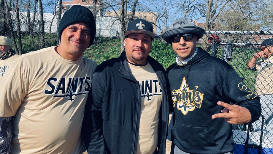 2021 EMS SUNDAY SPRING/ SUMMER MODIFIED  TEAM
“ THE SAINTS MANAGERS ,MARIO, MEL & AL DUTCH