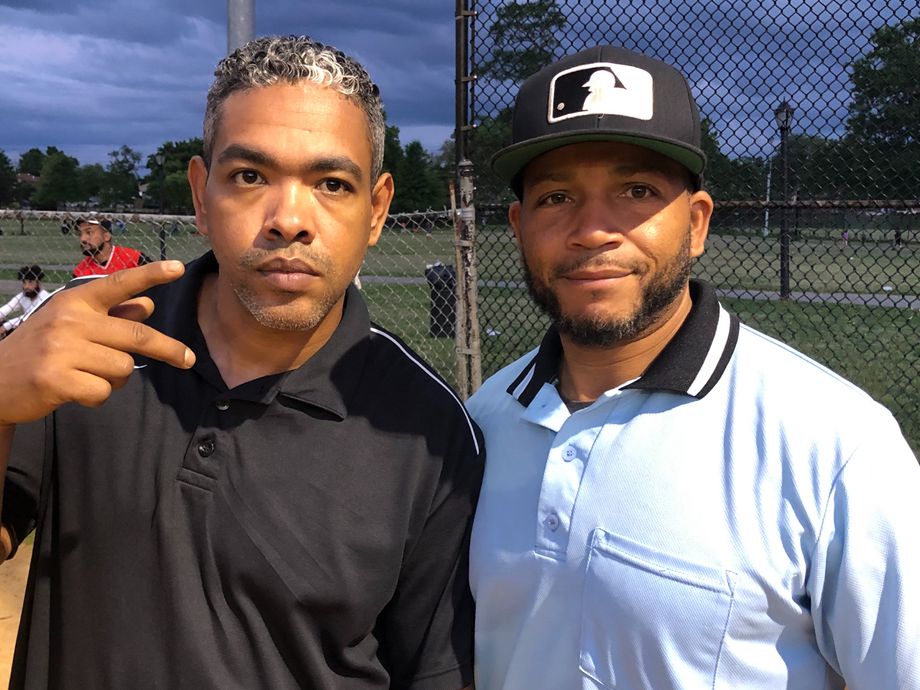 2021 WEEKNITE  LEAGUE UMPIRE PHOTOS
UMPIRES NOVA & BOBBY 