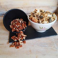 granola met pecannoten