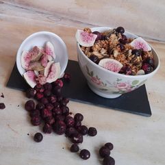 zwarte besjes granola