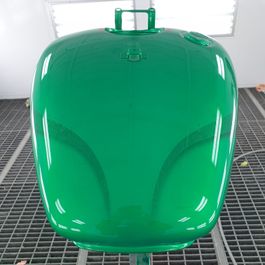 Bobber green marbleized line 21
