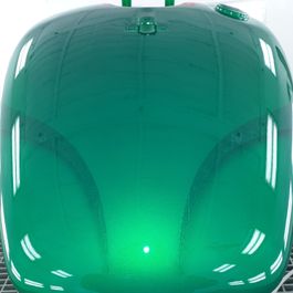Bobber green marbleized line 22