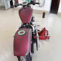 Yamaha Stryker 1300 gold stripes red marble candy 59