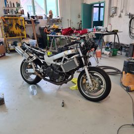 Honda VTR Firestorm 1000 orange 2