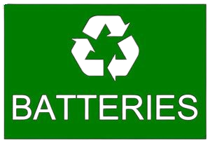 Batteries Recycled Symbol