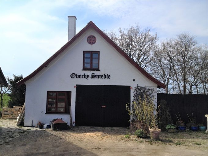 Smedeværkstedet i Overby opført 1928 (Morten M. Hansen, 2014)
