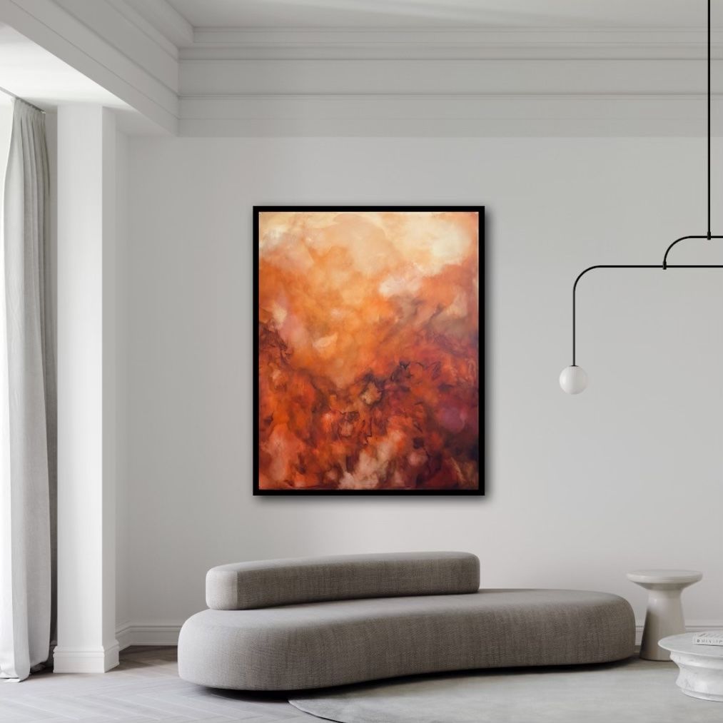 SUNSET MEADOW [120x100cm] 