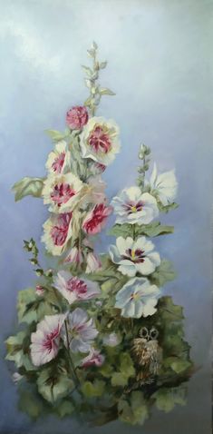 LES ROSES TREMIERES