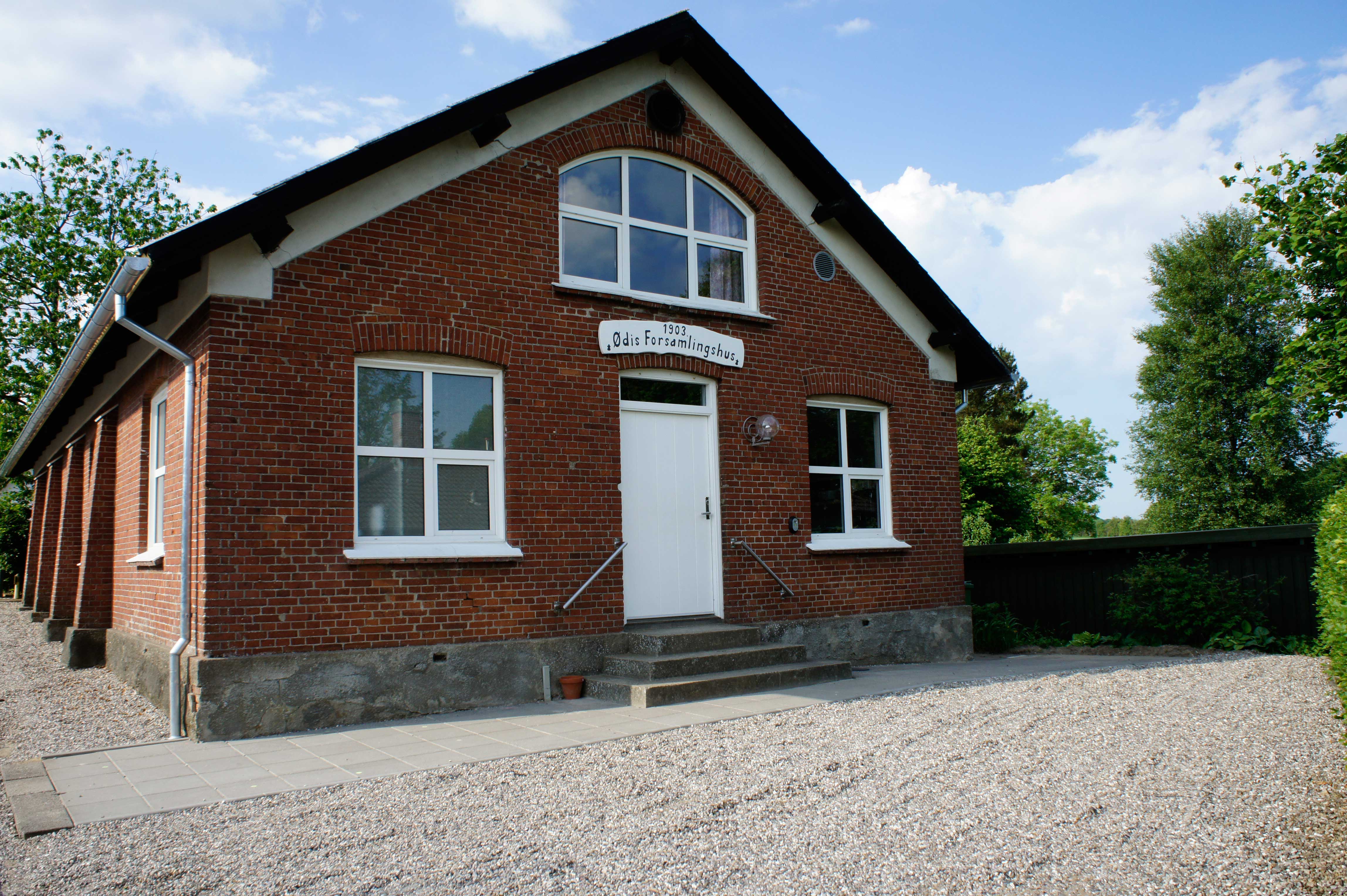 Facade - Ødis Forsamlingshus