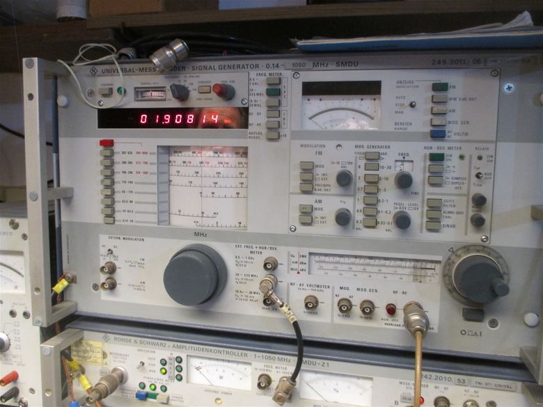 Messsender R&S 140 kHz-1050 MHz