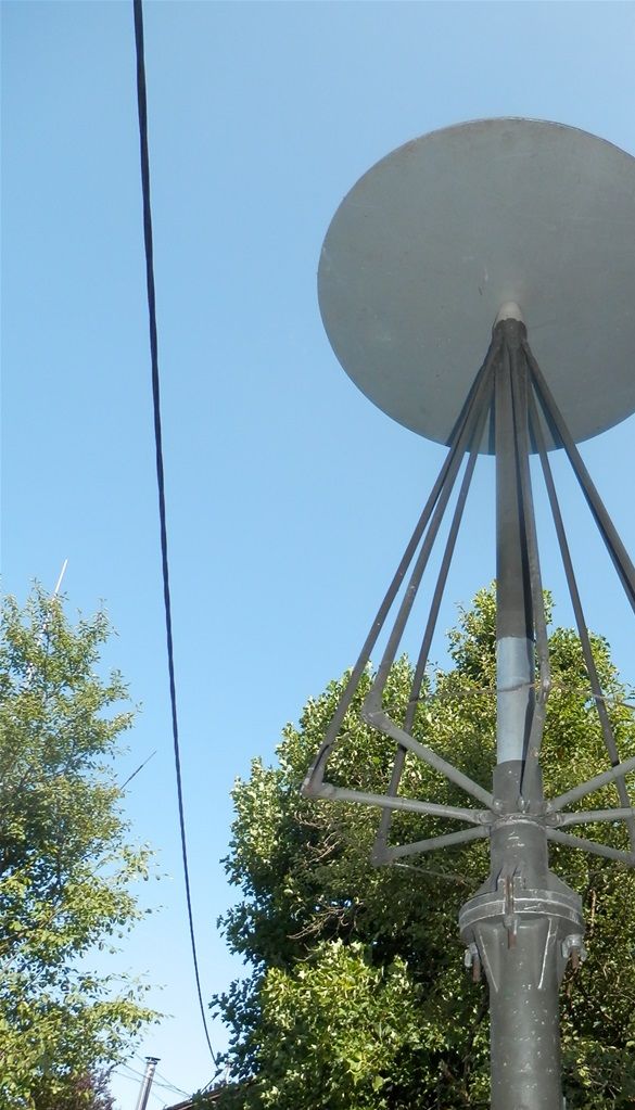 Militärische Discone UKW-Antenne