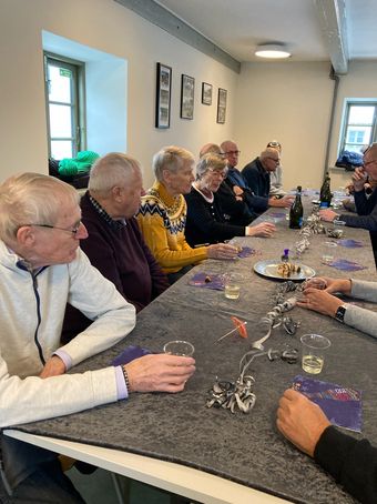 Både bobler og kransekage 