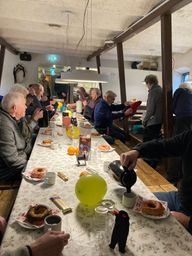 Hygge og varme i hestestalden