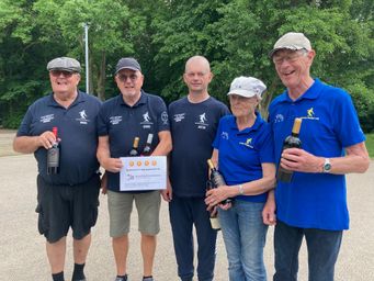 Vinderne af vinpetanque den 26. maj