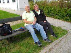 Der var også tid til at varme bænken