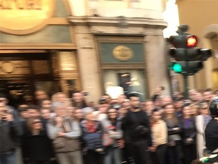 Xi Jinping på via del Corso