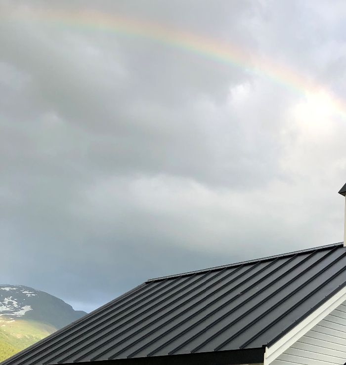 Kapellet med regnbue