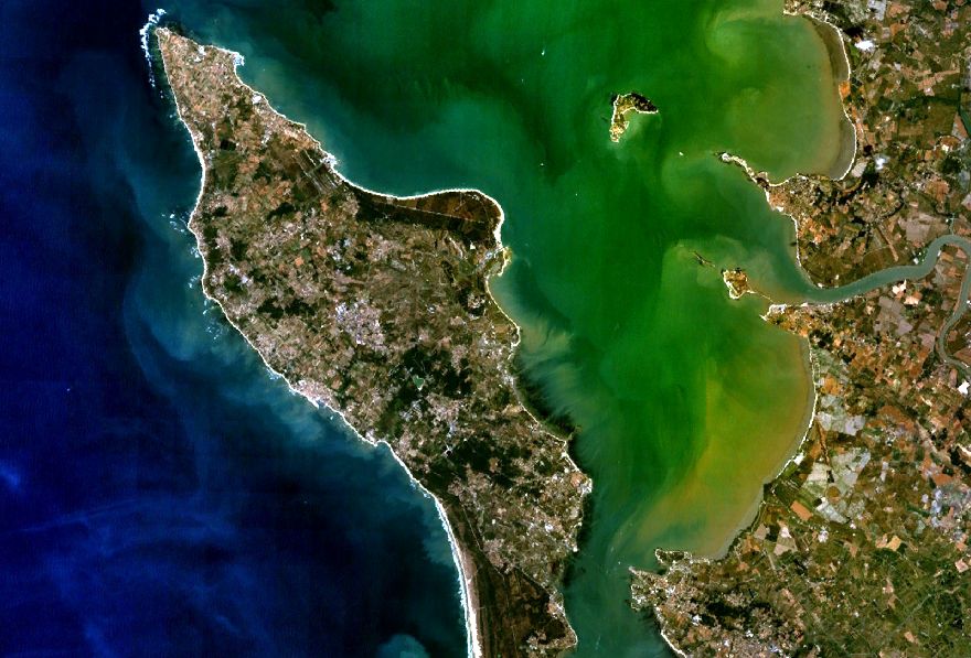 IO et une partie du littoral charentais