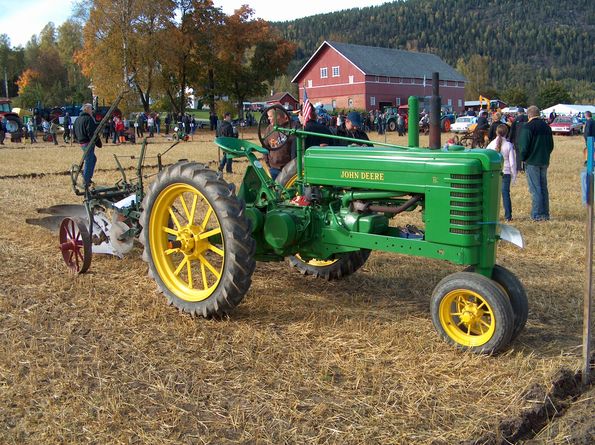 1941 John Deere. Klar til start.