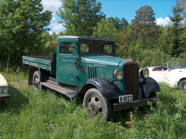 1935 Chevrolet Six. Original stand, ikke restaurert.