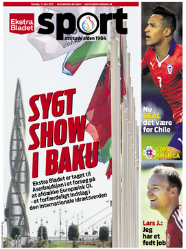 Baku, Azerbaijan European Games 2015 . © Photo: Ole Steen/Scanpix