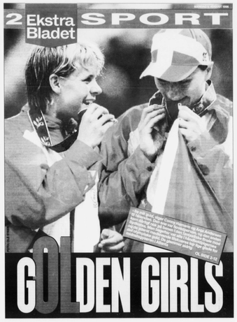 Olympic Games 1996, Atlanta USA, Anja Andersen Danish Handball. © Photo: Ole Steen/Scanpix