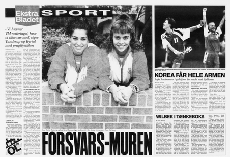 Olympic Games 1996, Atlanta USA, Anja Andersen Danish Handball. © Photo: Ole Steen/Scanpix