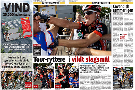 Tour de France 2010.  © Photo: Ole Steen/Scanpix
