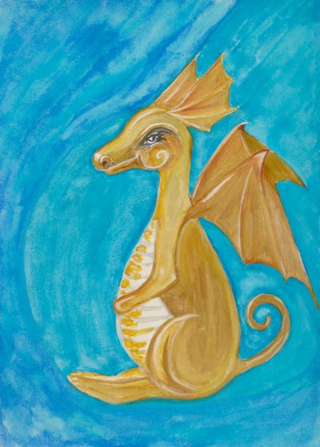 Baby Chrome Dragon