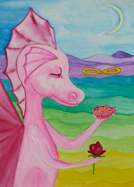 Baby Rose Dragon