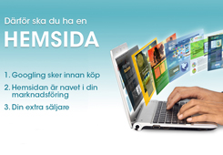 Därför ska du ha en hemsida