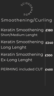Keratin Smoothenig & Perm