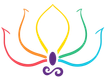 Rainbow Lotus with Simple Lines