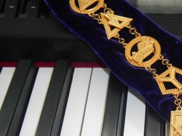 (con't from Part II)
There's a quick guide we can offer for those who can play the piano or electronic keyboard and who have been asked to play for a fraternal meeting or ceremony for the first time.
The purpose of music in fraternal work is to supply additional dignity and impressiveness, to smooth over awkward spots, to provide an additional dimension of atmosphere, and, at times, to  lead singing.
You might first want to get together some music from your youth; those marvelous simplified editions of Golden Hours and other selections that have popular tunes and hymns are ideal.
Go for something easy ... where you feel comfortable with the music.
Time each piece or hymn; see how long it takes you to play it, so that you can easily turn to a shorter or longer selection, when needed; write that duration down.
Alms collections and ballots, for example, typically take longer than a perambulation from one station to another on the floor; conducting the incoming sentinel or tyler to the door during installations in large venues might also take longer, etc.
You might find it better to choose an unknown tune or little known passage for this, something that the brethren won't notice, in case your rendition of, let's say, 