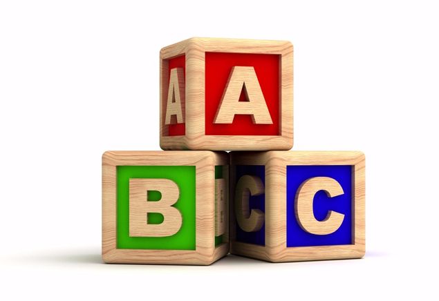 Alphabet blocks are a great way to introduce pre-reading learning into the recreational play time of toddlers and little children.
What if there was something of the same for adults? ...
What if there was a place where you could go to pick out some of these blocks, the ones that most appeal to you? ...
What if they were all different sizes, there was something about each one that teaches you something, maybe even exposes you to a little humor at times, and no two were the same? ...
What if these blocks were cross referenced to enable you to mentally assemble groups of them into building blocks of knowledge, just like alphabet blocks help children understand what words are all about? ... 
What if instead of there being only 26 of these little blocks to work with, there were over 12 times that many? ...
What if you could do it for free, any time you want? ...
That's what you have ... right now ... on this blog/archive.