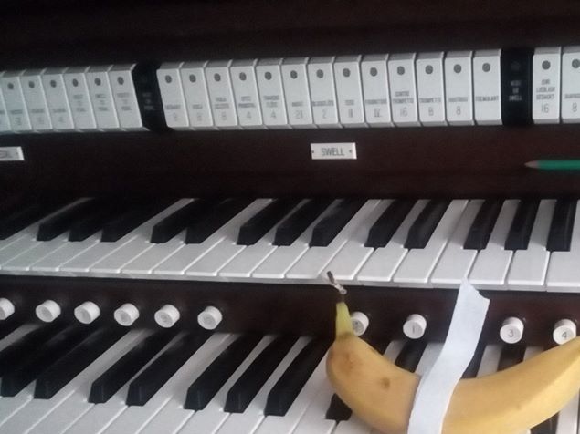 (con't from Part I)
Let's say you've entered a fugue-writing competition sponsored by a bona fide Music Foundation, paid your entrance fee in advance as required by the rules, and only then are granted the privilege of being emailed the two themes allowed in the competition; your instructions are to select one of these themes and write an organ fugue using this theme as your subject.
And let's say the rules also specify that any sort of treatment of the theme is permissible save for NO changes may be made in either theme and that any attempt to do so will be subject to severe penalty or disqualification.
You're up to the challenge, but there's just one problem:  what you've been sent aren't fugue subjects.
Everything that happens in a piece of music is inherent in its theme (or themes); like a seed, a good theme contains an invisible instruction on what to become, and all the composer does is select and construct a form or corporeal body which brings out all the theme has to offer and in the process conveys a language of warmth and meaning to an audience.
Once glance at both of these curtailed and tonally ambiguous 