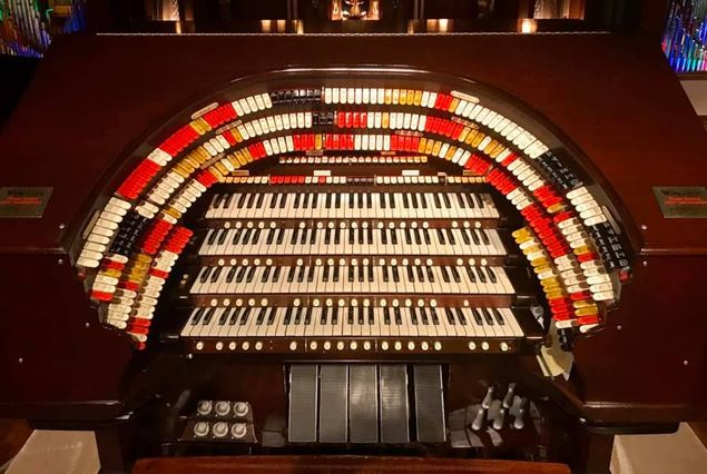 At the very beginning of the motion picture industry (1895) the first pipe organs supplied to theatres and cinemas looked, sounded, and operated very much like church organs -- but, one thing about it, due to the application of electricity to organ building, it became possible in that day to position consoles in or near the orchestra pit in front of stage and screen, far removed from the pipe chambers.
Those who played these early theatre/cinema organs soon discovered that during the course of a 