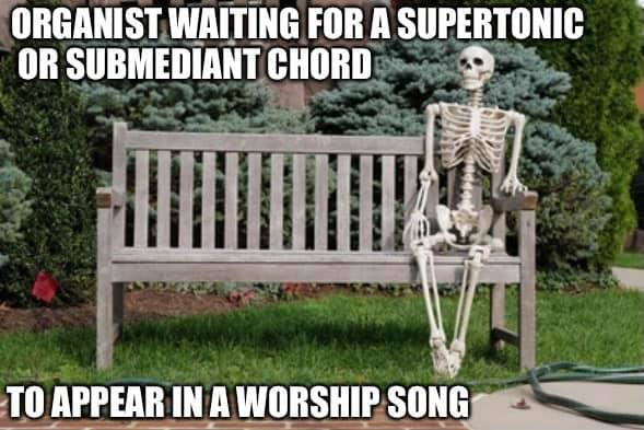 Some thoughts for organists about worship songs ...
It cannot be denied that there are pastoral dimensions to what organists do at the worship centers where they may be appointed to serve, and church musicians often find themselves working closely with, if not taking on the role of, a worship pastor.
Worship pastors who hear a lot of worship music after a time can begin to say that a fair amount of it sounds the same -- the same simplified style, format, harmony, instrumentation, build, and lyrics.
Some worship songs strike them as mediocre ... not terrible, not abysmal, just more like (to them) a cookie-cutter, rubber stamped product of the Christian music industry.
There are some worship songs that no one seems to love -- no one seems to hate them, they don't challenge anyone, and they don't raise any particular emotion, either; they aren't too noisy -- the guitars and other instruments are very smooth -- people more or less agree with the lyrics -- and the people playing them are all nice -- everything about them in fact is often just terribly, terribly nice.
The trouble is, organists who have spent their lives learning to play and improvise freely and proficiently in various styles in any tonal region of musical space can feel the poverty in the music when it's always packaged and served up the same way, each and every time.
They may and often do sense musical possibilities with the song which were never explored in the arrangement which might have contributed to bringing out everything the tune has to offer; additionally, when its workings always travel the same well worn grooves, the music doesn't fully connect with people who want songs with edge and attitude -- songs which challenge, closely reflect reality, and express real emotion in every range from total dark despair to uncontainable joy.
Worship pastors after a time can grow a bit weary of hearing the same simplified harmony in worship songs and the same timeworn bromides about tongues confessing, lambs being slain, etc., time and time again.
It can have organists in this situation a bit frustrated too and wondering if a) whether they've become too familiar with and desensitized to worship songs, or b) perhaps they unconsciously may have made the worship experience too much about themselves and their own likes and preferences.
Whether or not organists working as church musicians should be critiquing worship songs the same way they would any other music, especially the standard organ repertoire which has consumed so much of their time and attention, is open to question.
When organists critique worship songs they're not just judging the song's music and lyrics in an academic, detached, and distant sense -- they're also critiquing the writers of these songs, their revelation of God, and how they've recorded it.
It's really no different than judging how the song's writer relates to God and how that person has chosen to describe in musical terms that intensely personal fervor and experience of theirs.
And, whereas an organist might not particularly like the song being performed all that much or see any number of ways it might be honed around which weren't pursued, to someone else it could bring the words of life, just the way it is.
Worship music is therefore a tricky thing to balance; while church musicians strive to give God their best musically -- which, of course, they should -- it's about much more than that.
It's about drawing people to venerate and revere the one Triune God Who in the ocean of His wisdom uses a delicate balance of all involved in worship to have an encounter with Him.
When writing worship songs it feels safer to employ the same old bywords and catchphrases for lyrics and the same simplified and banal harmonic progressions, over and over again, than to push forward into different poetic and harmonic territory.
Worship song writers sometimes can give in to their own ambitions to try to write that blockbuster song however, one that they think everyone will be singing in the summer conferences, but they also can come up with something like that for the wrong reasons.
They also can try, with the wrong motives, to write merely what the publishers are after to advertise and sell for a profit.
They also can be tempted to try to imitate the work of other successful song writers who have made a name for themselves in the field instead of studying those models for their educational value and leaving it at that; organists should never try to imitate someone else's style -- they need to find their own way of arranging and expressing how the music strikes them and what is in their hearts.
No one is an exact replica of anyone else, nor should they be.
This applies to worship song writers as well; a fanatical obsession to imitate can turn worship song writing into nothing more than an exercise or maybe just a fund project instead of it being an articulation of all that God is to that writer and what He's done for him/her.
If they're not careful they also can get far more caught up with spinning out a product for a fee than with God's presence in their lives.
It's the opinion of this author that the thing to do when writing a worship song is to express from the heart to the best of one's abilities what one feels and apply it to song form, create something original, stick with the amazingly profound yet simple truths contained in the Volume of Sacred Law, make sure the lyrics have a biblical foundation, remember why those at a worship service sing, and not give in to the temptation of becoming a manufacturer (or consumer) of worship music.
Learning all the many ways one might use music to worship the Lamb of God is a work in progress for the born-again church musician serving the Christian faith.