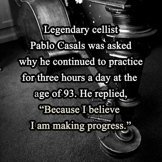 (con't from Part VIII)
Repetition is the mother of learning.
There's an old saying that's been worded differently by different people, but it amounts to essentially this:  musicians never master their chosen instrument -- the more they learn, the more they sense how much they don't know.
One can spend an entire lifetime and still only scratch the surface of what there is to know about the King of Instruments.
No matter how well we can already perform hymns or certain repertoire, improvise, or compose, no matter where we think we are on the learning curve, there will always be more of practical value to study, experience, and absorb.
Indeed, the longer we organists work at it, the more we realize how much more there is to learn.
(con't in Part X)
