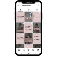 Voorbeeld van een Instagram-profiel met branding visuals