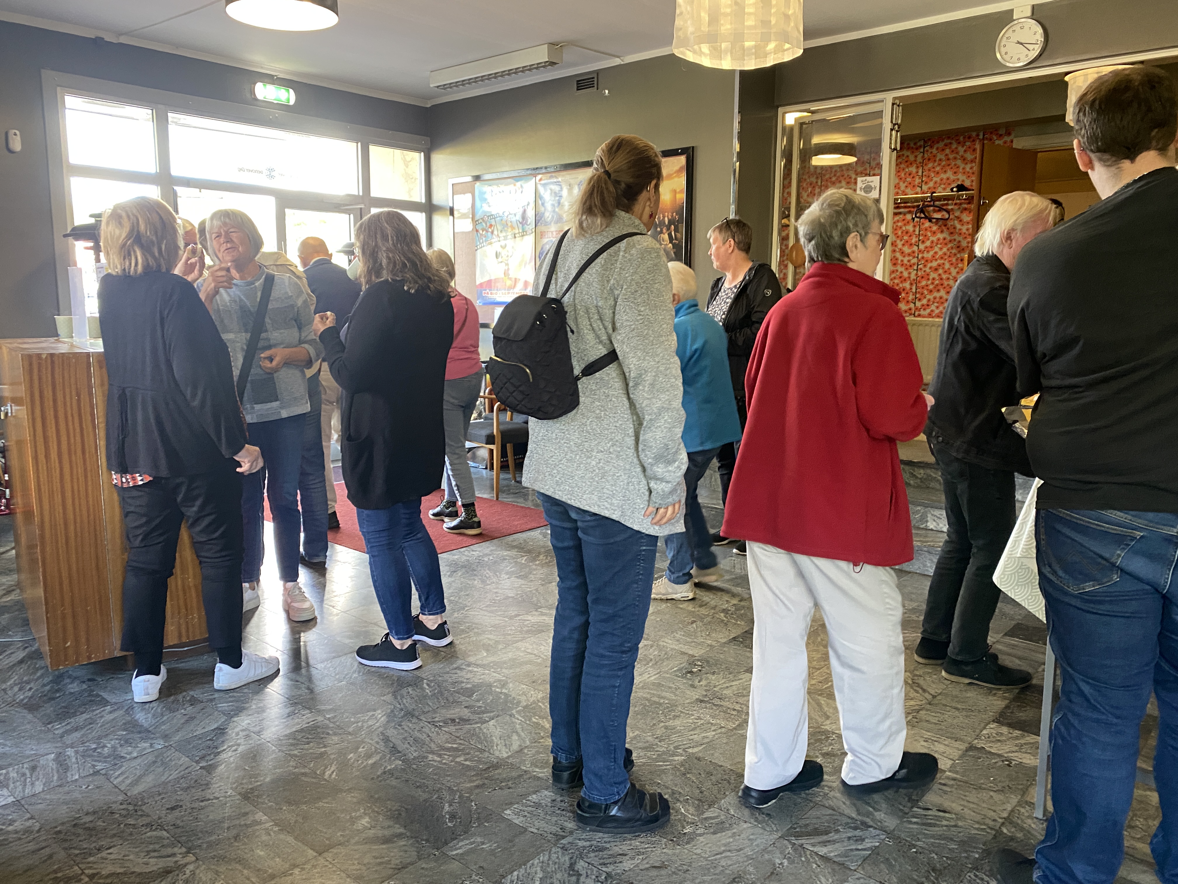 Korv med bröd på premiären av Filmen Om Siw