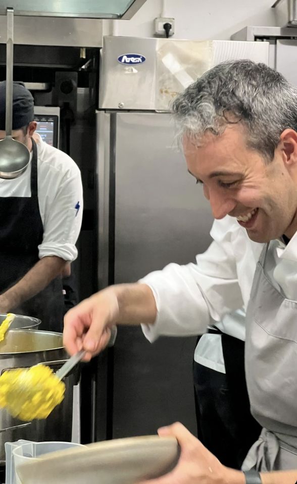 mirco che cucina
