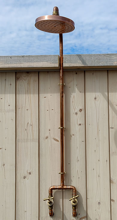 ASTRID - Hot & cold outdoor shower 