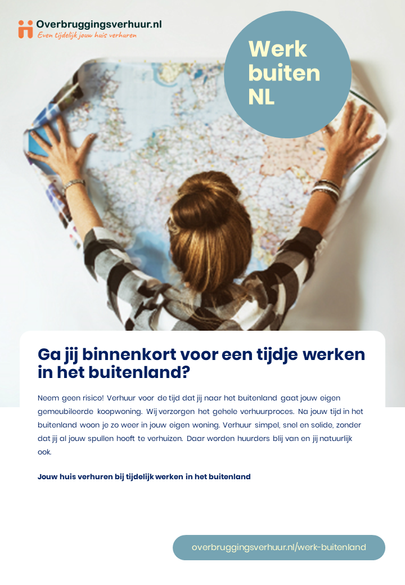 Huis verhuren bij werk in het buitenland