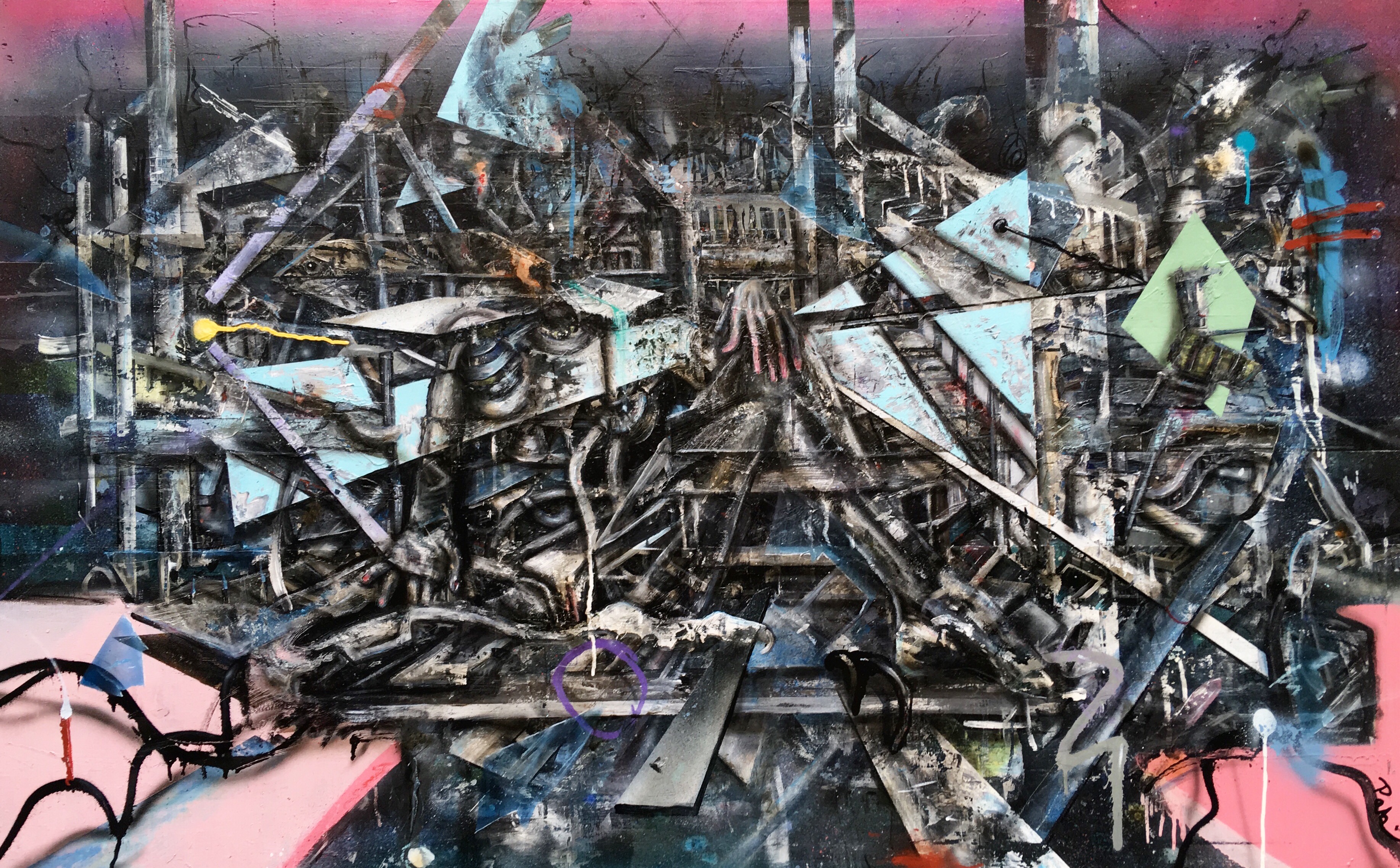 Within the System. 100x160. 2019. 25000