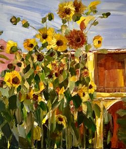 Sunflowers, Corfu