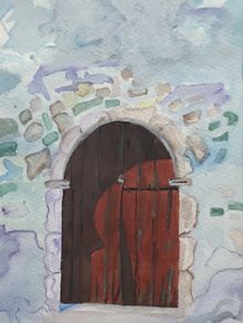 Red door