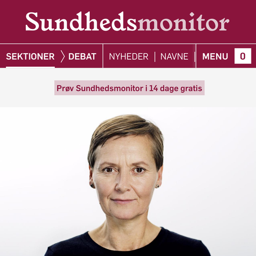 Debatindlæg Sundhedsmonitor 
