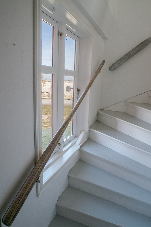 Pavs hus i Össby, trappan upp till övervångingen